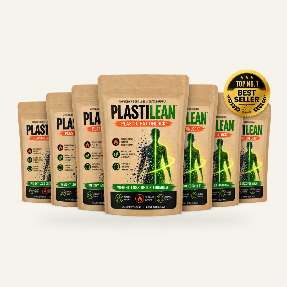 Plastilean 6-pouch bundle